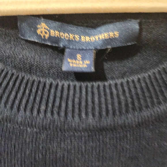 Brooks Brothers Navy Yellow Labrador Sweater - Picture 4 of 4